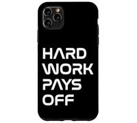 Inspiring Quote Hard Work Pays Off Hustler Motivation #HWPO Carcasa para iPhone 11 Pro Max