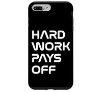 Inspiring Quote Hard Work Pays Off Hustler Motivation #HWPO Carcasa para iPhone 7 Plus/8 Plus