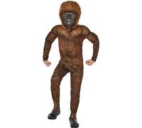 InSpirit Designs Disfraz de King Kong de Godzilla vs. Kong para niños, con licencia oficial, traje teatral, talla L