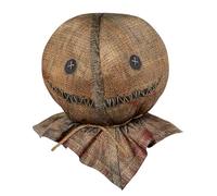 InSpirit Designs Máscara completa de Sam Trick 'r Treat | Producto oficial | Disfraz de Sam | Máscara de terror | Accesorio de TV y películas | Talla única, Beige Bronceado, talla única