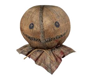 InSpirit Designs Máscara completa de Sam Trick 'r Treat | Producto oficial | Disfraz de Sam | Máscara de terror | Accesorio de TV y películas | Talla única, Beige Bronceado, talla única