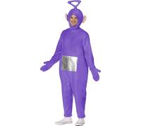 InSpirit Designs Teletubbies - Disfraz de Tinky Winky para adulto, con licencia oficial, tallas S-L, disfraz de grupo, talla M