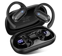 INSSISAIN 3 in1 AI Auriculares Traductores de Idiomas,164 Idiomas Traductor Instantaneo,Bluetooth 5.3 Deportivos,IPX7,Necesidad de conectarse a una aplicación Fija,Carga de 10 Minutos (Black 02)