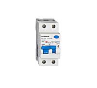 Inst. Interruptor con corriente rosa. C6/1+N/30mA Tipo A, Serie