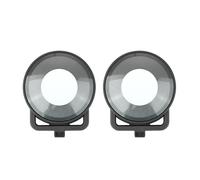 Insta 360 un Marco Protector con Soporte de Zapatos fríos y Soporte de protección de Lente Compatible con cámaras de acción y Dispositivos similares(2 PCS Lens Guard)