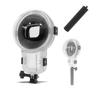 Insta 360 X5 Invisible Dive Case Pro, resistente al agua hasta 50 m (164 pies), carcasa protectora de buceo subacuático para Insta360 X5 con accesorios de soporte