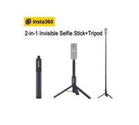 Insta360 2-in-1 Invisible Selfie Stick + Tripod para X3, Go 2 , Uno X2, R,