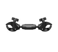 Insta360 Abrazadera de soporte para palo selfie de motocicleta para cámaras - Soporte para trípode de cámara para motocicletas - Montaje en manillar - Plástico - Rectangular - Giratorio - No