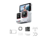 Insta360 Ace Pro 2 Blanco Ártico Edición Limitada Paquete Xplorer Niebla - Cám. 8K Impermeable diseñada con Leica, Sensor 1/1,3", líder con Poca luz, Kit Xplorer Pro para fotografía