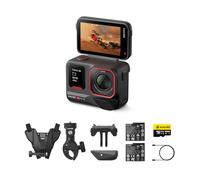 Insta360 Ace Pro 2 - Cámara de acción impermeable 8K para motocicleta, diseño codiseñado con Leica, sensor de 1/1.3 pulgadas, chip AI dual, luz baja, audio superior, pantalla abatible y edición de IA