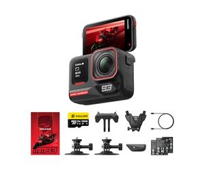 Insta360 Ace Pro 2 Edición MM93 - Cámara de acción 8K co-creada con Marc Márquez, cámara para Moto, Excelencia con Poca luz, reducción del Ruido del Viento, Pantalla táctil abatible y edición IA