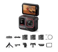 Insta360 Ace Pro 2 Paquete definitivo para - Cámara de acción 8K Impermeable co-diseñada con Leica, Sensor 1/1,3", Chips IA duales, Superior en luz Baja, Pantalla abatible y edición IA
