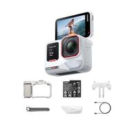 Insta360 Ace Pro 2 Paquete Xplorer Blanco, Cámara de acción 8K,Lentes Leica | Cámara deportiva impermeable co-diseñada con Leica, sensor de 1/1,3", excelente en baja luz, pantalla abatible, para vlog