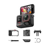 Insta360 Ace Pro 2 Paquete Xplorer Gris - Cámara de acción 8K, Lentes Leica | Cámara deportiva impermeable co-diseñada con Leica, sensor de 1/1,3", excelente en baja luz, pantalla abatible, para vlog