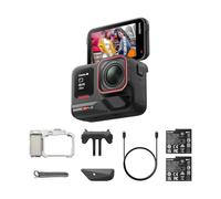 Insta360 Ace Pro 2 Xplorer Bundle - Cámara de acción 8K impermeable diseñada con Leica, sensor de 1/1,3", chip de doble IA, potencia de luz débil líder, batería doble