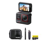 Insta360 Ace Pro - Kit Profesional de cámara de acción 8K Que Incluye Palo Selfie Invisible de 64 GB + Funda + trípode de Escritorio
