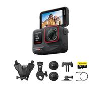 Insta360 Ace Pro Paquete Motero - Cámara de acción Impermeable codiseñada con Leica, Sensor Insignia de 1/1.3 Pulgadas y reducción de Ruido de IA para una Calidad de Imagen inmejorable, 4K120 fps