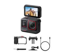 Insta360 Ace Pro Paquete Xplorer Gris Pizarra - Cámara de acción Impermeable diseñada con Leica, Sensor Insignia de 1/1,3", reducción de Ruido IA Imagen máxima, 4K a 120fps, Pantalla abatible 2,4"