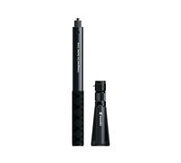 Insta360 Bullet Time Bundle - Kit con Selfie Stick de Aluminio y Manija Ergonómica Adicional con Trípode Integrado, Compatible con la Videocámara One/One X/EVO, Extensible hasta 120 cm, Negro