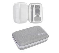 Insta360 CINSBAQG X Series - Funda de Transporte para una cámara de acción X2/X3 con Palo Selfie, batería y Tapa de Objetivo, Color Gris