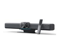 Insta360 Connect - Cámara 4K IA Android para conferencias, Doble cámara y Seguimiento de orador, 14 micrófonos, Captura de Voz a 10 m, Modo Pizarra, Funciona con Teams/Zoom/Google Meet/Webex