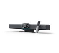 Insta360 Connect - Cámara de Sala de conferencias 4K AI con Sistema operativo Android, cámara Dual con Seguimiento de Altavoces, Matriz de 14 micrófonos, Recogida de Voz a 33 pies, Modo Pizarra