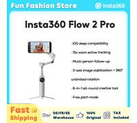 Insta360-estabilizador de cardán de mano Flow 2 Pro, 360, Infinite Pan Actieve, seguimiento de Zoom, Insta 360, Flow 2pro White - Standard