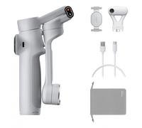 Insta360 - Flow 2 AI Tracker Bundle Estabilizador de cámara para smartphone Gris claro
