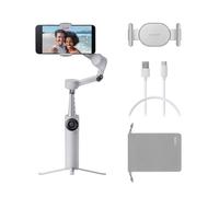 Insta360 Flow 2 Gimbal Gris para Smartphone - Estabilizador iPhone/Android | Estabilizador plegable con IA, Seguimiento inteligente de varias personas, trípode y selfie stick integrados, Vlogs& YouTube