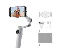 Insta360 Flow 2 Pro AI Tracker Bundle (Gris Piedra) - Gimbal Plegable para Smartphone con rastreador de IA, Seguimiento multipersona y Seguimiento panorámico Infinito de 360°