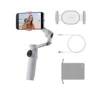 Insta360 Flow 2 Pro Grey - Gimbal Plegable para teléfono con Inteligencia Artificial, Pista en más de 200 Aplicaciones con Apple DockKit, Seguimiento multipersona, Seguimiento panorámico de 360º,