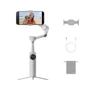 Insta360 Flow 2 Pro Gris - Estabilizador iPhone/Android | Con seguimiento nativo DockKit, IA y multipersona, rotación de 360º, trípode y palo selfie integrados, Vlogs& YouTube