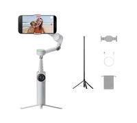 Insta360 Flow 2 Pro Paquete de Deporte Gris - Gimbal con IA, estabilización de 3 Ejes. Seguimiento +200 apps con Apple DockKit, Throwpod, Seguimiento multipersona y panorámica 360, trípode