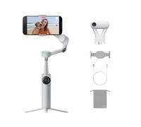 Insta360 Flow 2 Pro Paquete de rastreador por IA Gris - Gimbal Plegable con IA, Seguimiento con más de 200 apps con Apple DockKit, Seguimiento multipersona, panorámica 360, con trípode y Selfie Stick