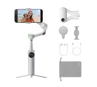 Insta360 Flow 2 Pro Paquete Definitivo IA - Estabilizador inalámbrico IA Plegable para iPhone/Android, Apple DockKit, MagSafe, Seguimiento panorámico multipersona/de Cualquier aplicación/360°
