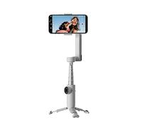 Insta360 Flow - El Estabilizador Impulsado por IA, Gimbal para Móviles con Seguimiento, Estabilización de 3 Ejes, Selfie Stick y Trípode Incorporados, Portátil y Plegable, Gris Piedra.