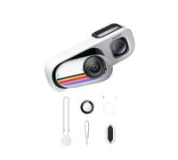 Insta360 GO 3S Paquete Retro Edición Especial 128GB Blanco - Cámara Vlog 4K pequeña, Cámara POV Manos Libres, Filtros Retro, 4K30fps, Batería Extra, portátil para imágenes cotidianas