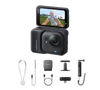 Insta360 GO Ultra Midnight Black Creator Bundle Incluye Mini trípode 2 en 1 2.0, Montaje de liberación rápida y Soporte pivotante
