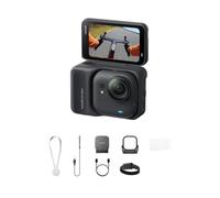 Insta360 GO Ultra Paquete de Ciclismo POV Aero - Cámara vlog 4K | Cámara POV, sensor de 1/1,28", peso de 53 g, 156° FOV, batería 200 min, cámara de acción magnética y portátil para deportes