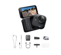 Insta360 GO Ultra Paquete para Running Negro - Cámara vlog 4K, cámara POV | Sensor de 1/1,28", peso de 53 g, 156° FOV, batería 200 min, cámara de acción magnética y portátil para deportes, vlogging