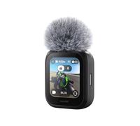 Insta360 GPS Preview Remote with Built-In Mic Mando a Distancia para Action CAM con GPS Integrado, previsión en Vivo y micrófono Incorporado Black Cinscavx