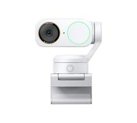 Insta360 Insta360 Link 2 Pro Blanca Webcam 4K con IA Cámara web profesional 4K de color blanco con sensor de 1/1,3", estabilizador de 2 ejes, seguimiento por