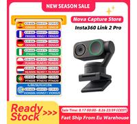 Insta360 Link 2 Pro - Cámara Web 4K UHD con Estabilización de Gimbal de 2 Ejes, Seguimiento Automático por IA y Sensor de 1/1.3” Nuevo Link 2 Pro