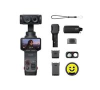 Insta360 Luna Ultra Paquete de Creador- Cámara Vlog 8K con Lentes Duales Leica, Zoom 12x, Sensor 1", Pantalla Táctil Extraíble 2", Triple Chip IA, Cámara Gimbal de Bolsillo para Fotografía Vlog