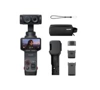 Insta360 Luna Ultra Paquete Resistencia - Cámara Vlog 8K con Lentes Duales Leica, Zoom 12x, Sensor 1", Pantalla Táctil extraíble 2", Triple Chip IA, Cámara Gimbal de Bolsillo para Fotografía Vlog