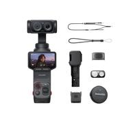 Insta360 Luna Ultra Paquete Vlog - Cámara Vlog 8K con Lentes Duales Leica, Zoom 12x, Sensor 1", Pantalla Táctil Extraíble de 2", Triple Chip IA, Cámara Gimbal de Bolsillo para Fotografía Vlog