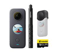 Insta360, One X2 - Kit de cámara de acción de 5,7 K, 360 Grados, con estabilización, Resistente al Agua IPX8, Pantalla táctil, edición de vídeo automática, Control