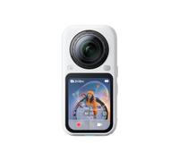 Insta360 Paquete estándar X6: cámara de acción 8K de 360°, sensores duales de 1/1.1 Pulgadas, PureVideo, reencuadre de 360°, Blanco ártico