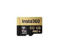 Insta360 Tarjeta de Memoria microSD UHS-III V30 A2 de 512 GB para cámaras One X/One X2/X3/X4, One R/One RS, Ace Pro y Sphere Action Cameras
