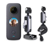Insta360 UK One X2 360 Grados acción cámara Kit de Montaje en Bicicleta Incluye Montaje en Casco y Montaje en Manillar, Black